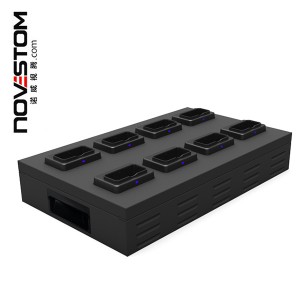 NVS10-B police body camera 8ports docking station