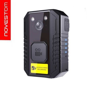 Full New NVS4-Q Body Worn Camera Included 4G Wifi GPS PTT SOS BT AES Optional NOVESTOM