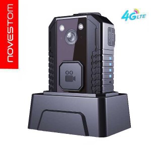 Well-designed 4K 1080P Video Talkback Law Enforcement Recorder Ai Face Recognition Lpr GPS 4G Body Worn Camera