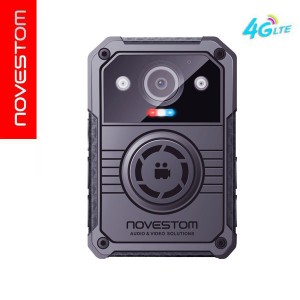 NVS4-T Top10 live streaming body worn cameras with 4g wifi GPS SOS PTT AES256 Bluetooth NFC RTMP RTSP Onvif Optional